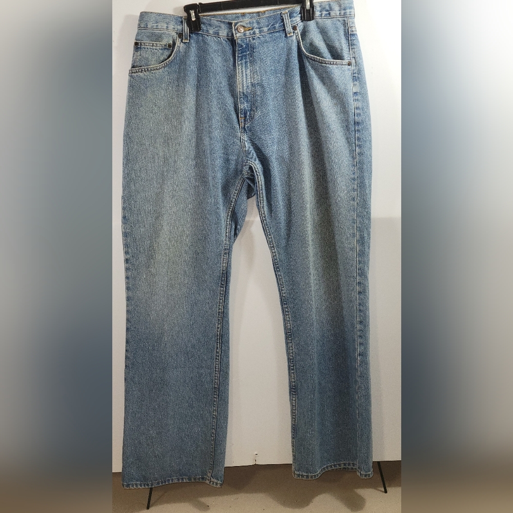 Men's Arizona Blue Size 38 X 32 Boot Cut Jeans - Picture 2 of 9